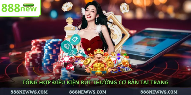 Tổng hợp điều kiện rút thưởng cơ bản tại trang